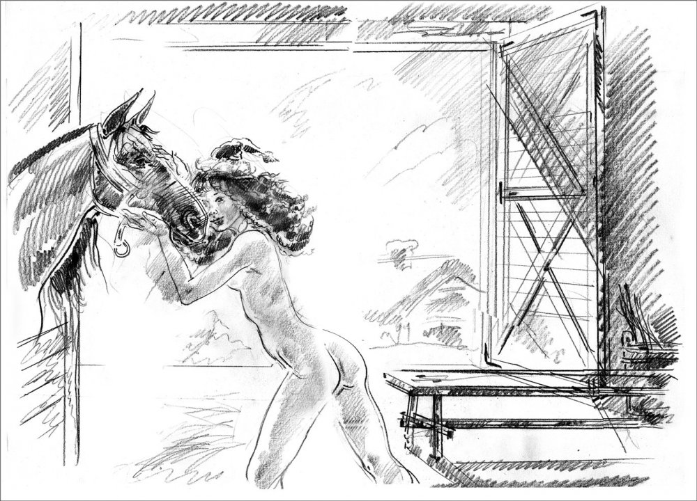 Vasily Kindinov drawings and illustrations