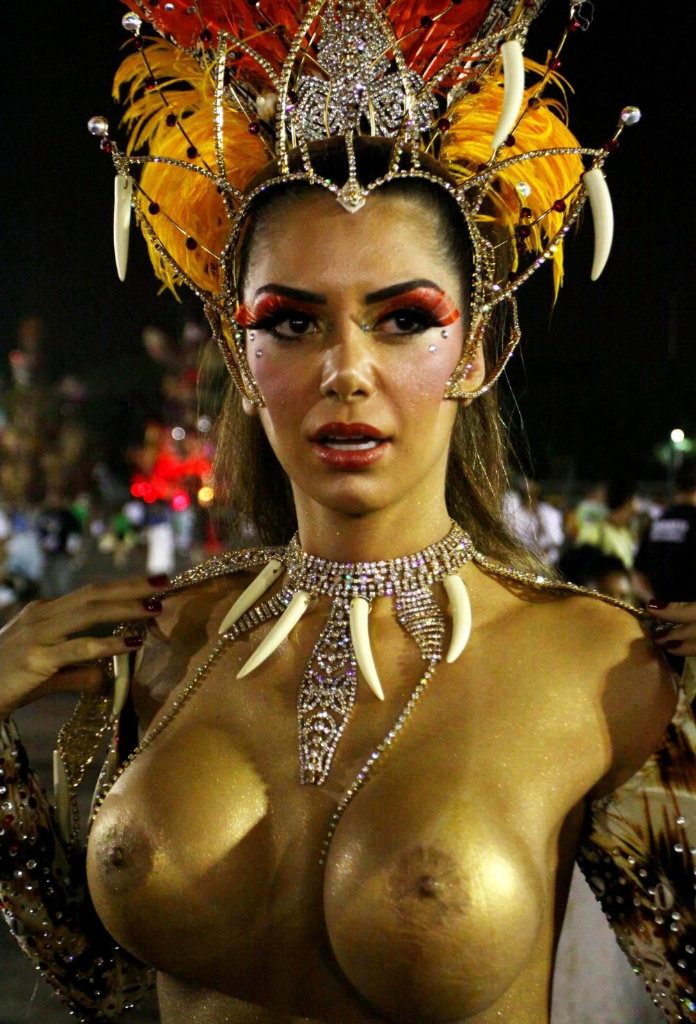 Carnival in rio de janeiro tits