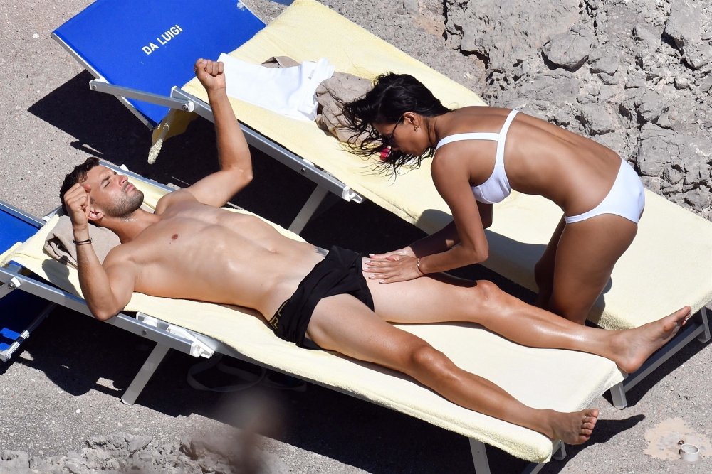 Nicole Sherzinger of the photo shoot