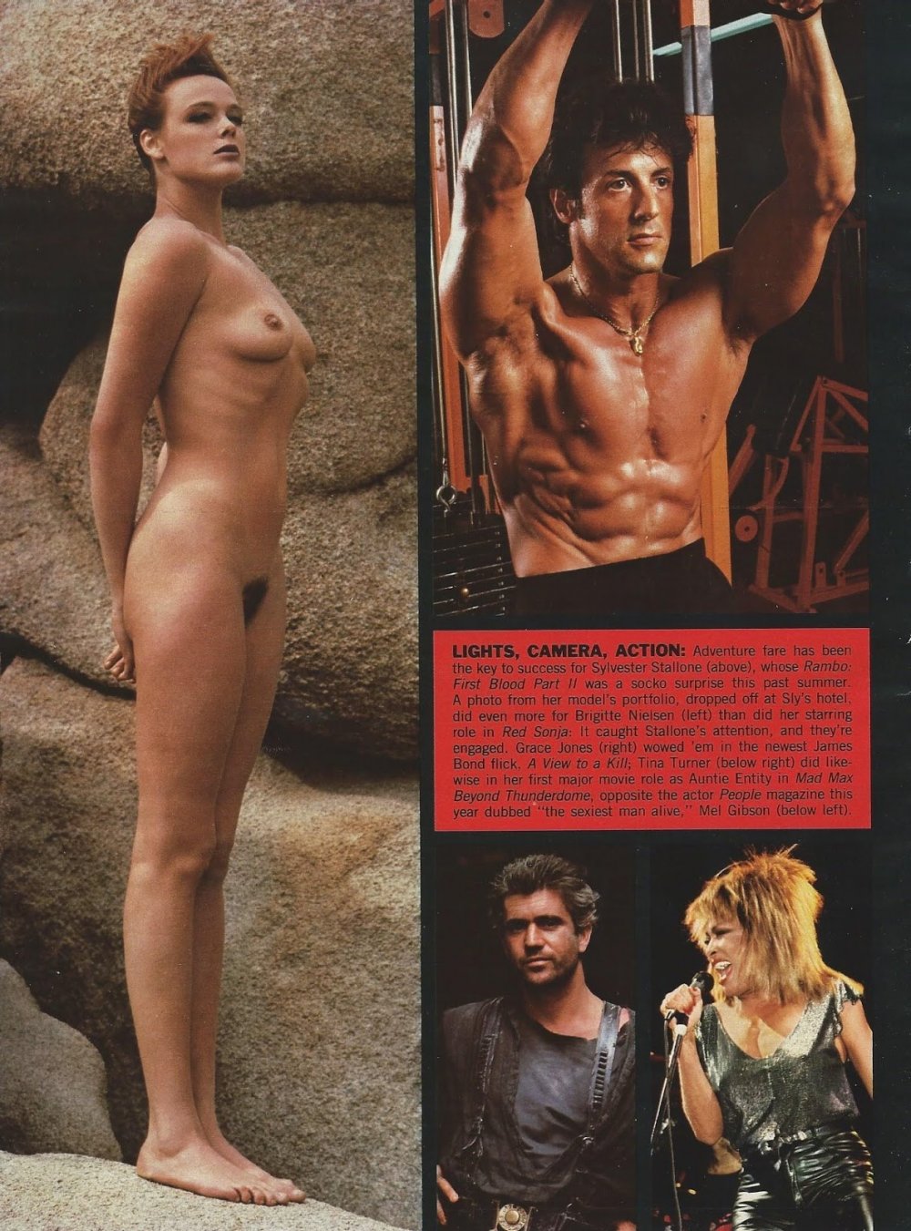 Bridget Nielsen 1986 Naked