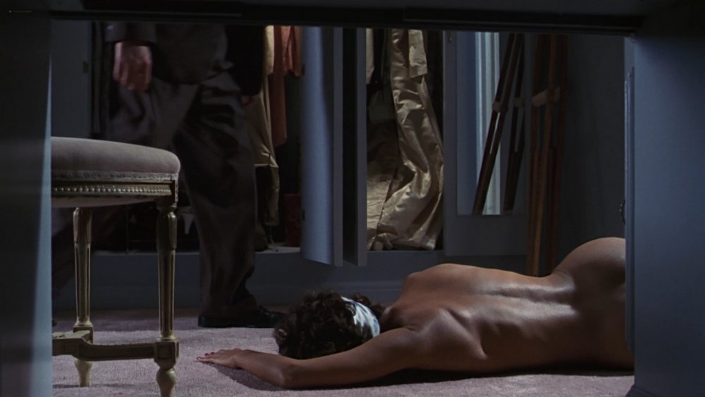 Naked chest Sharon Stone