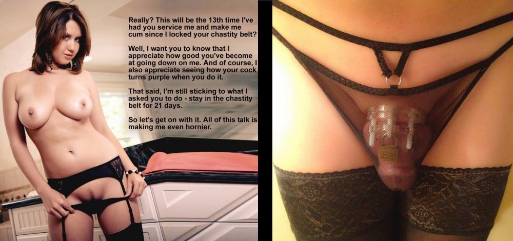 Femdom Dirty Pussy Humiliation Captions with Text