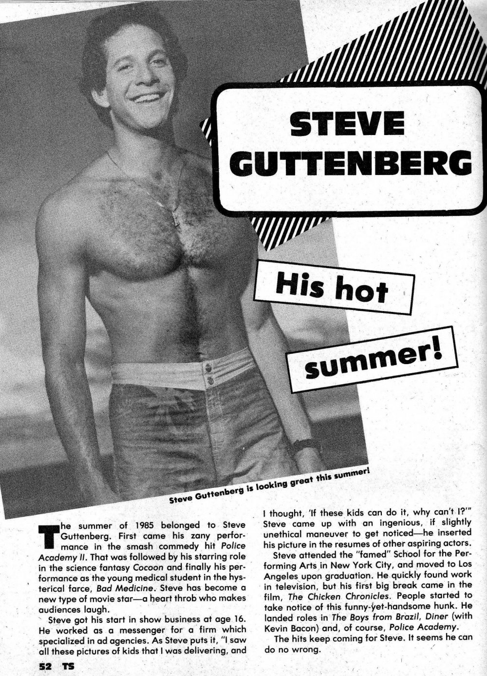 Hot Steve Guttenberg