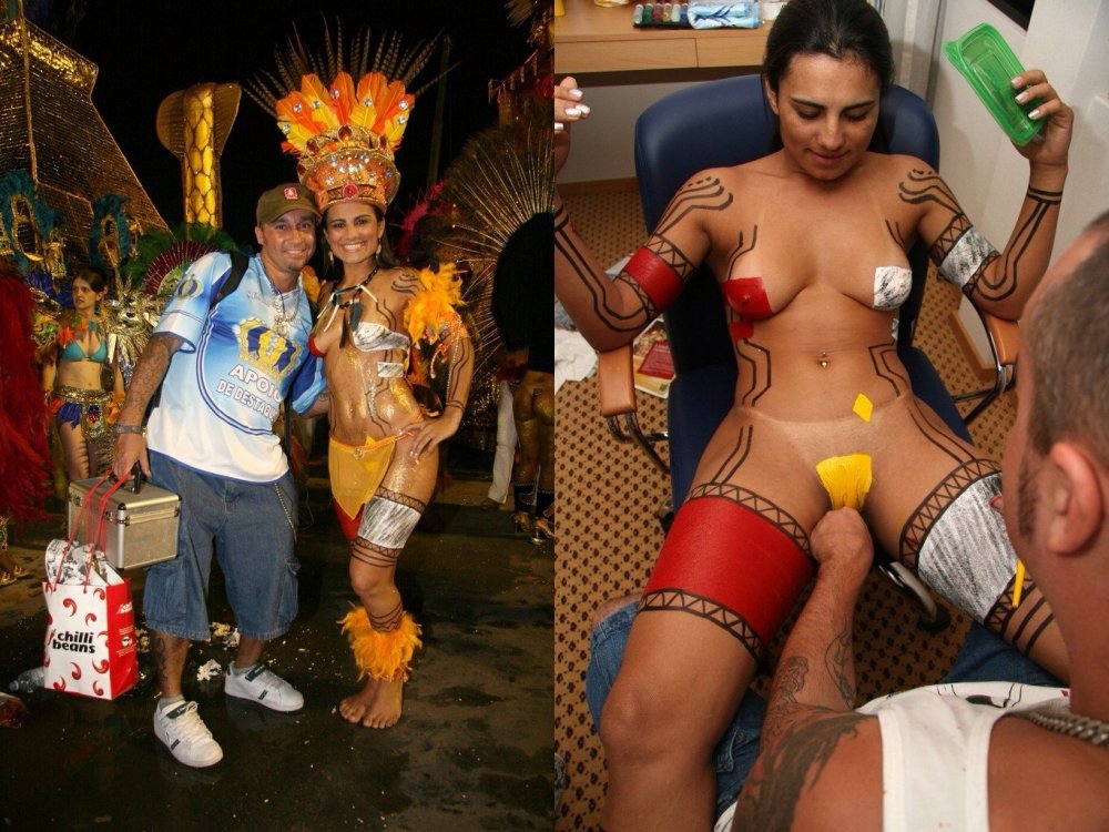 NAKED Vivian Castro. Carnival