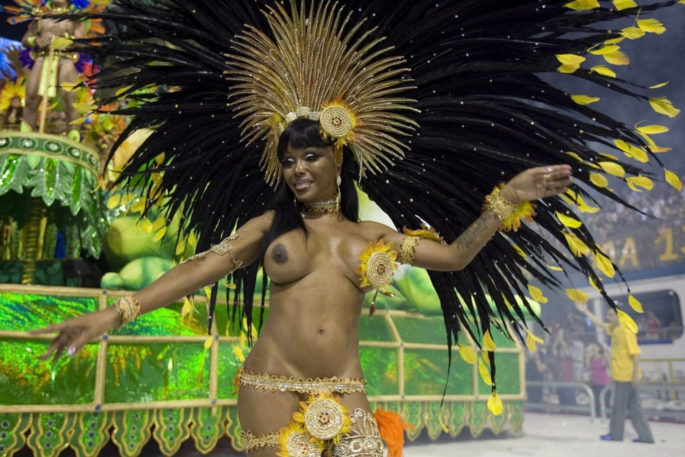 Carnival in Rio de Janeiro naked