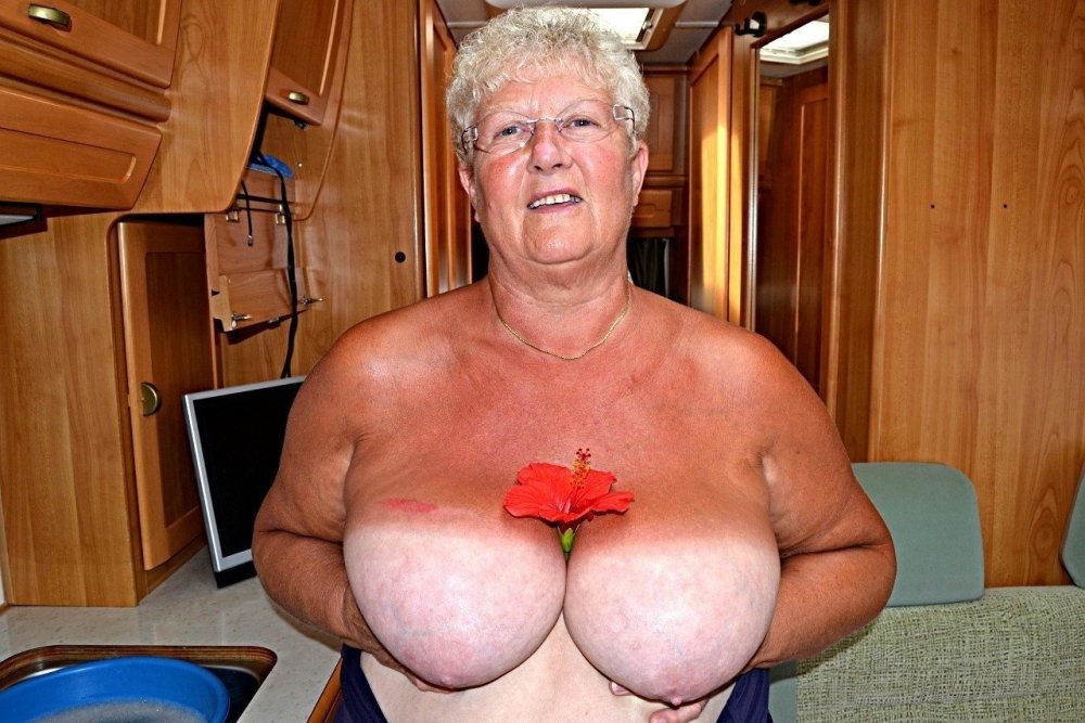 Old with big tits