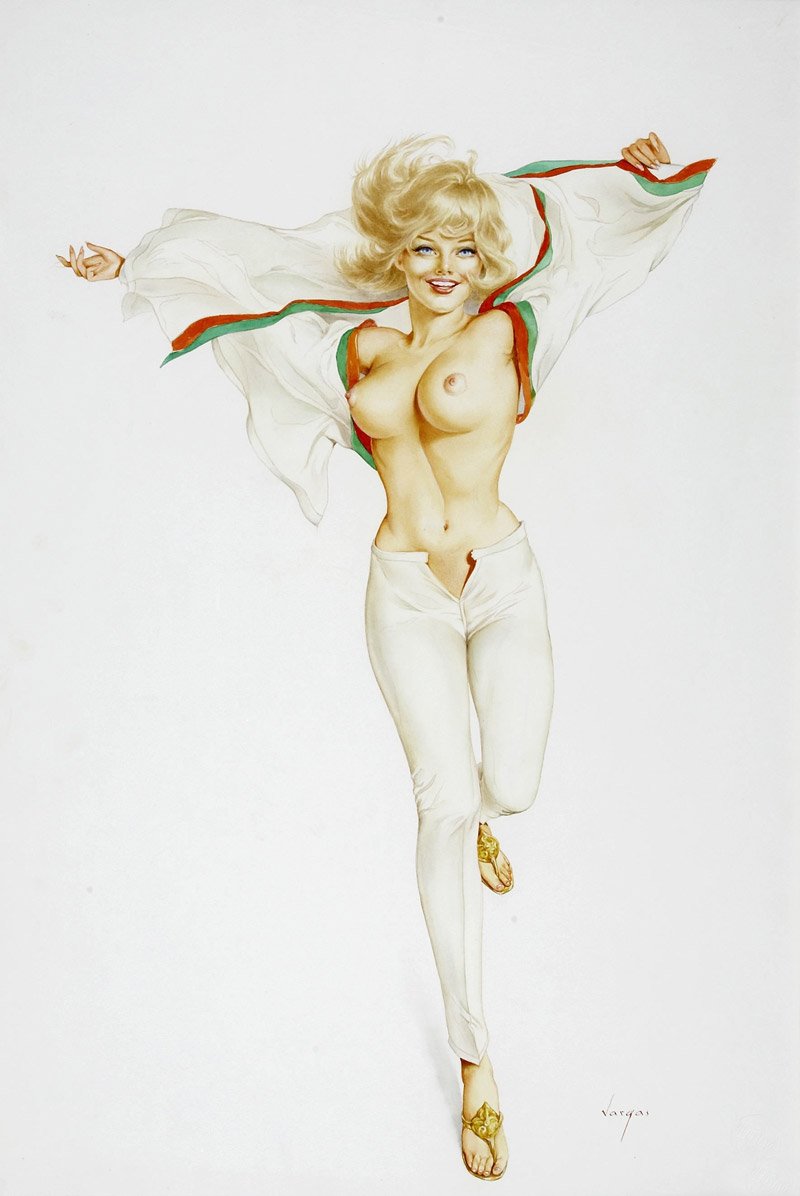 PIN AP NU Alberto Vargas