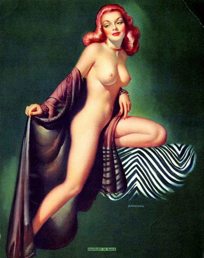 Naked women in the style of PIN AP