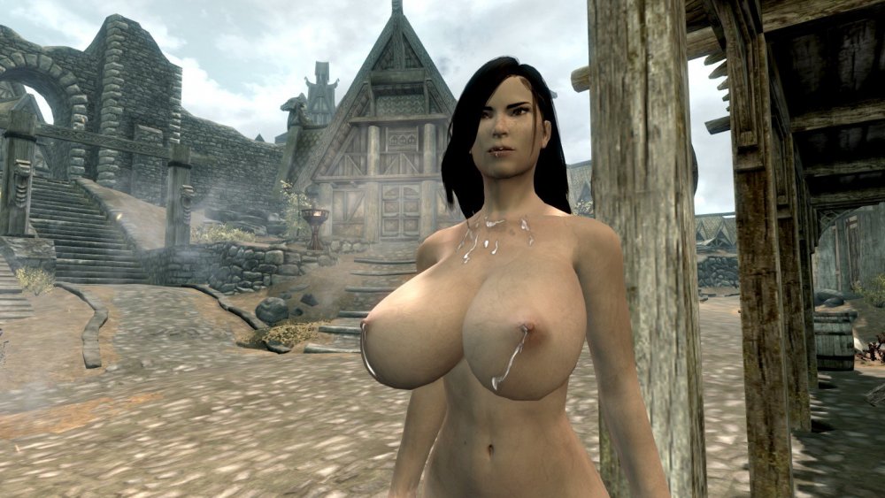 Naked women in armor