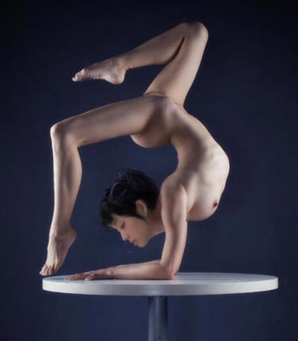 Erotic circus gymnasts