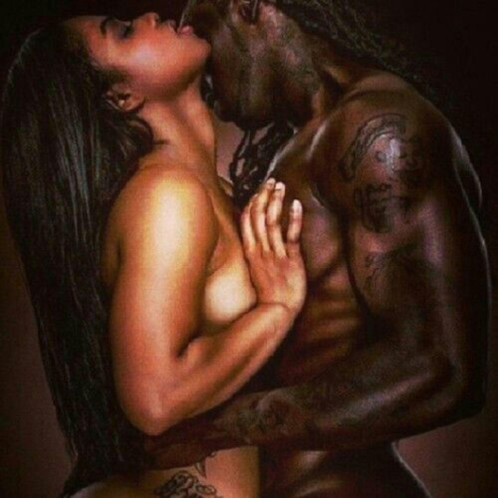 Black Ebony Model Tits