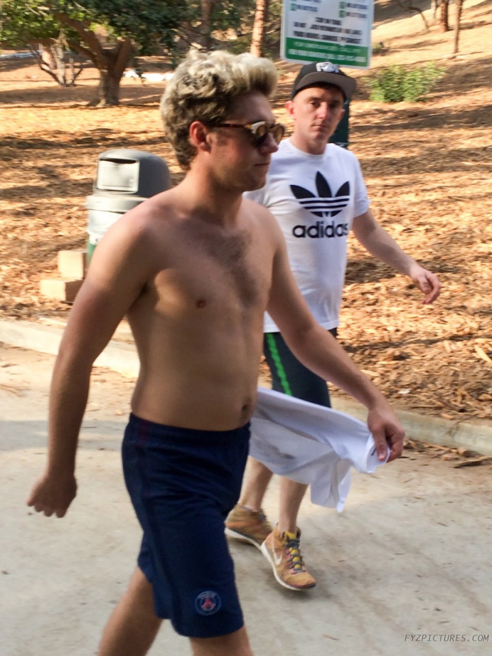 Niall Horan without T -shirt