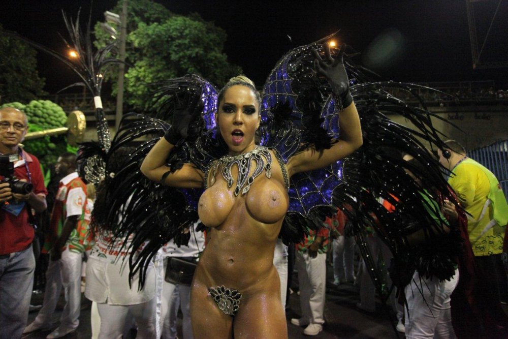 Renata Frisson on a carnival