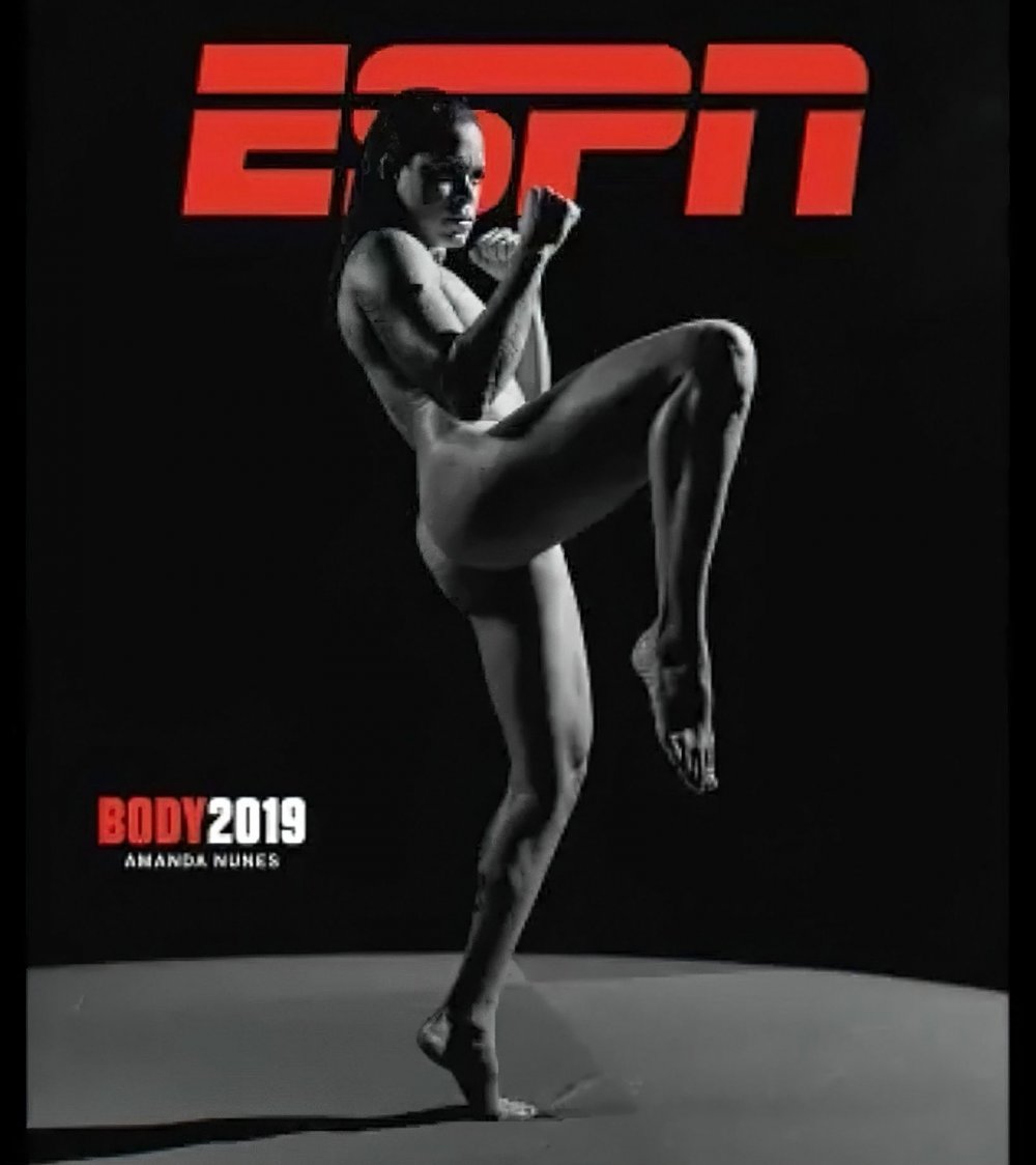 Amanda Nunez photo shoot in ESPN