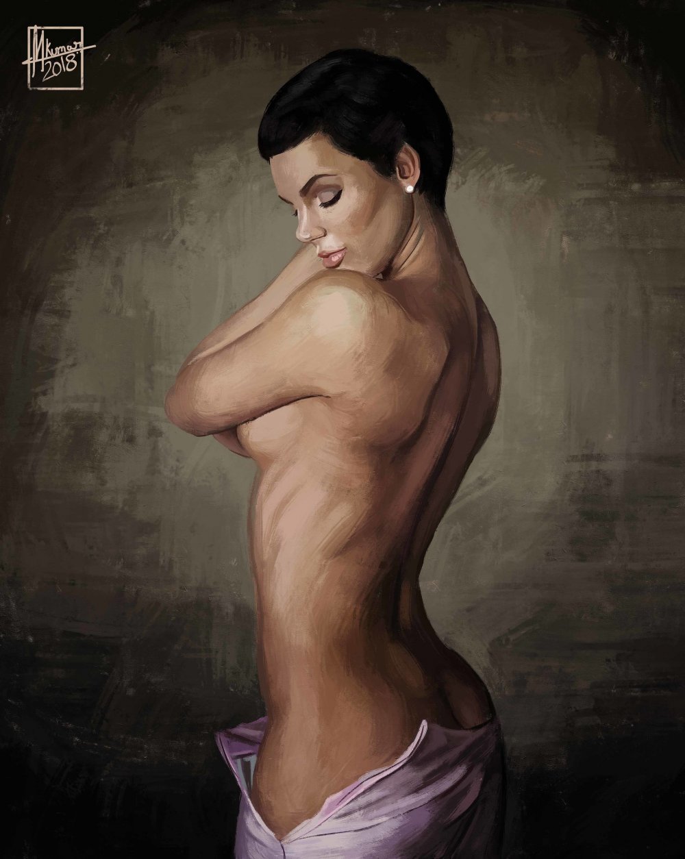 Anastasia Peredistova model Sean Archer Naked