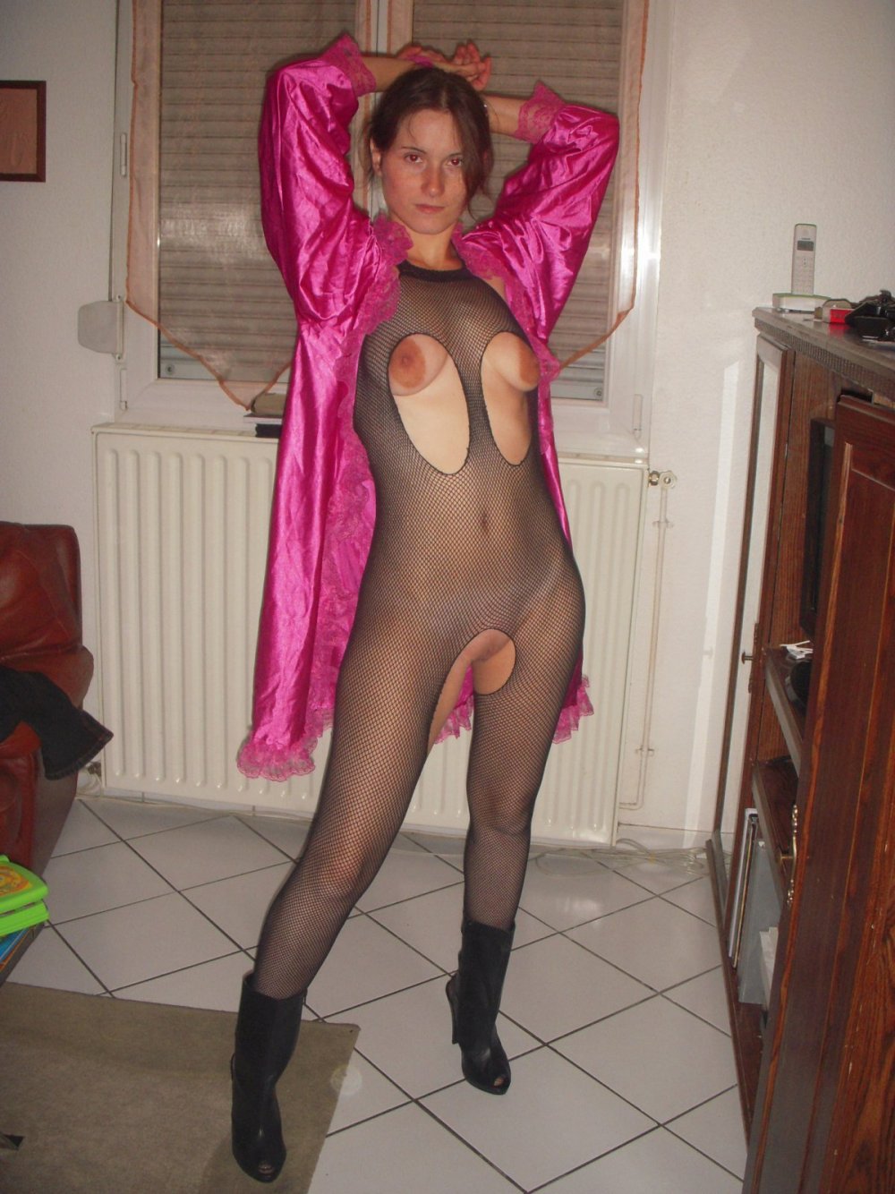 Wife in an erotic suit private