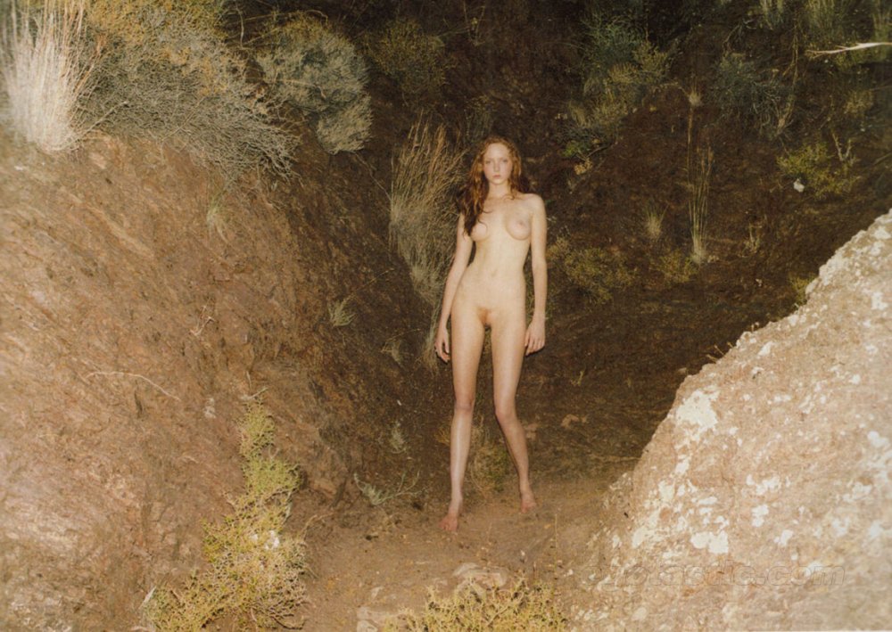 Naked model Lily Cole