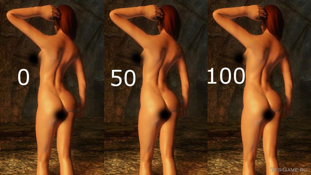 Skyrim of the body of the body unp vagina