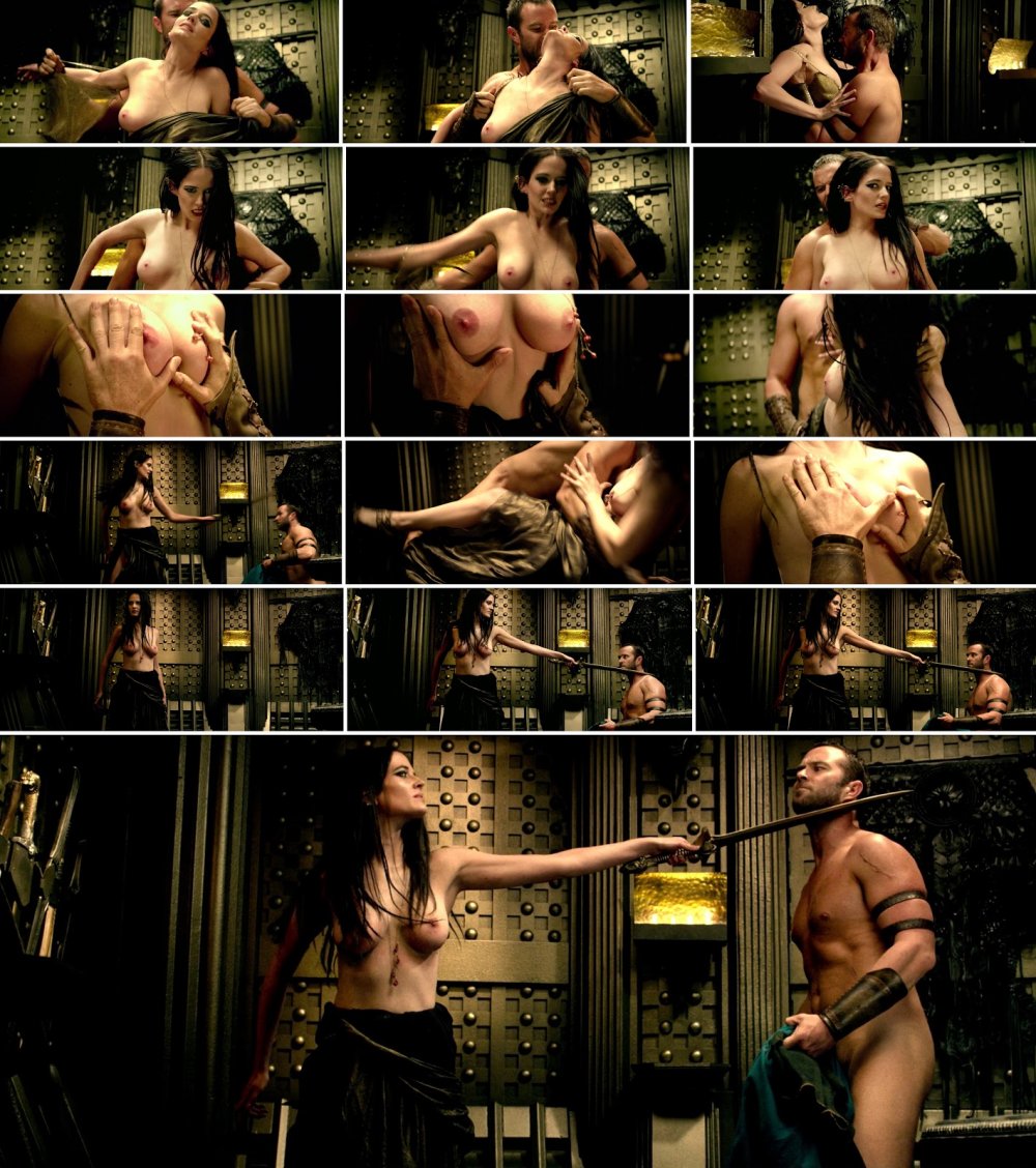 Naked Eva Green in the film 300 Spartans