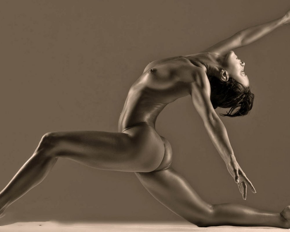 Beautiful naked athletes