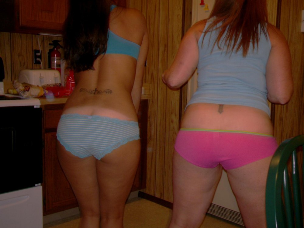 Tender hips of students homemade photo