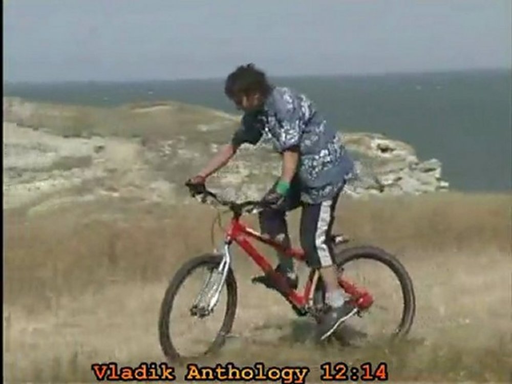 Boys on bicycles naked