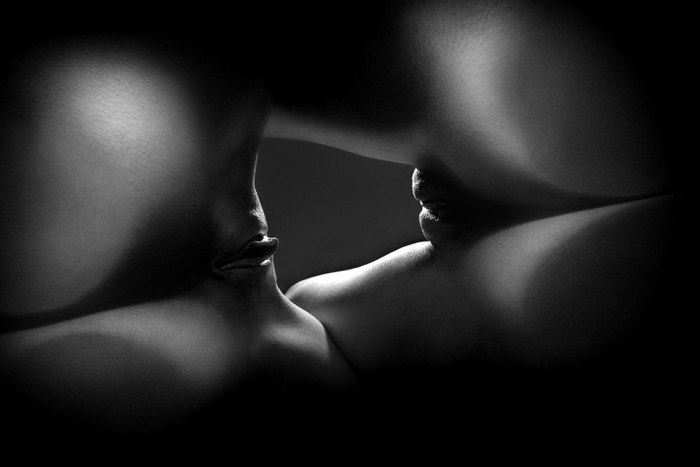 Erotic black white