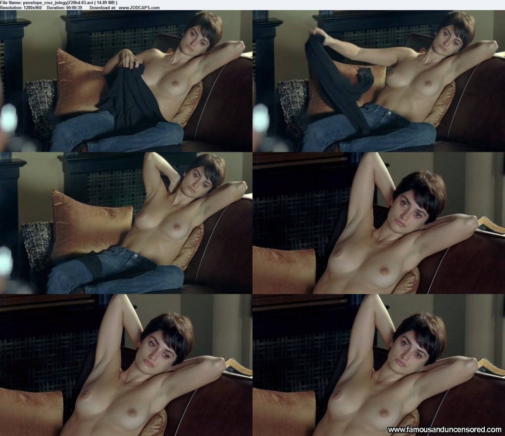 Penelope Cruz breast in the film