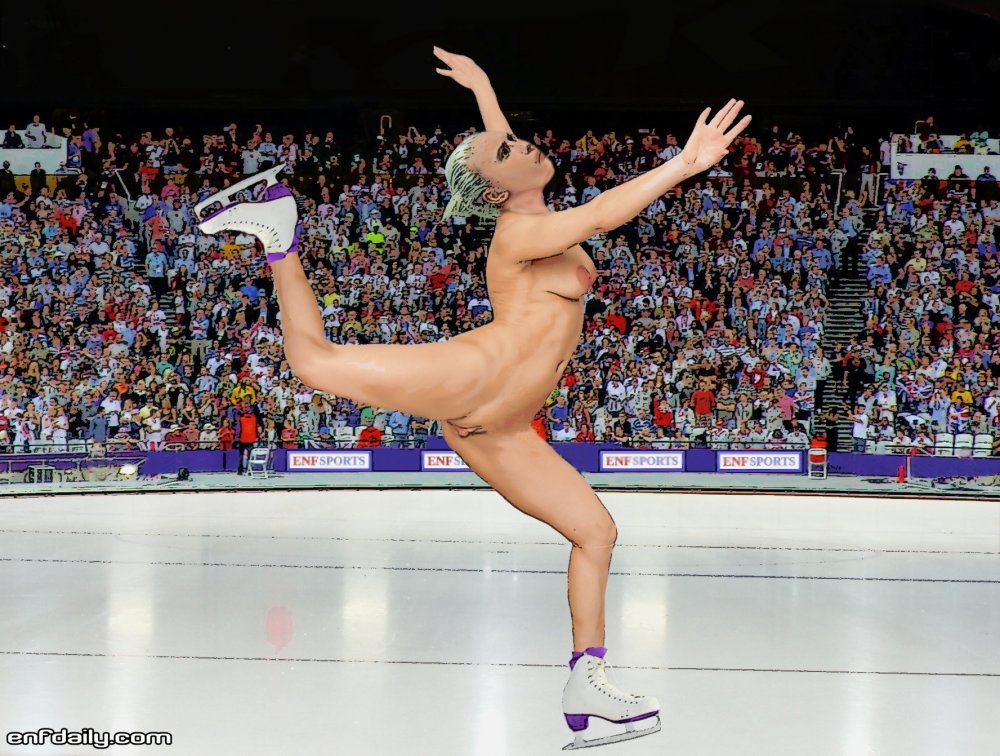 Katarina Witt skater naked
