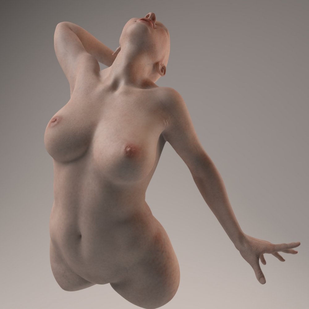 Female nudity reference