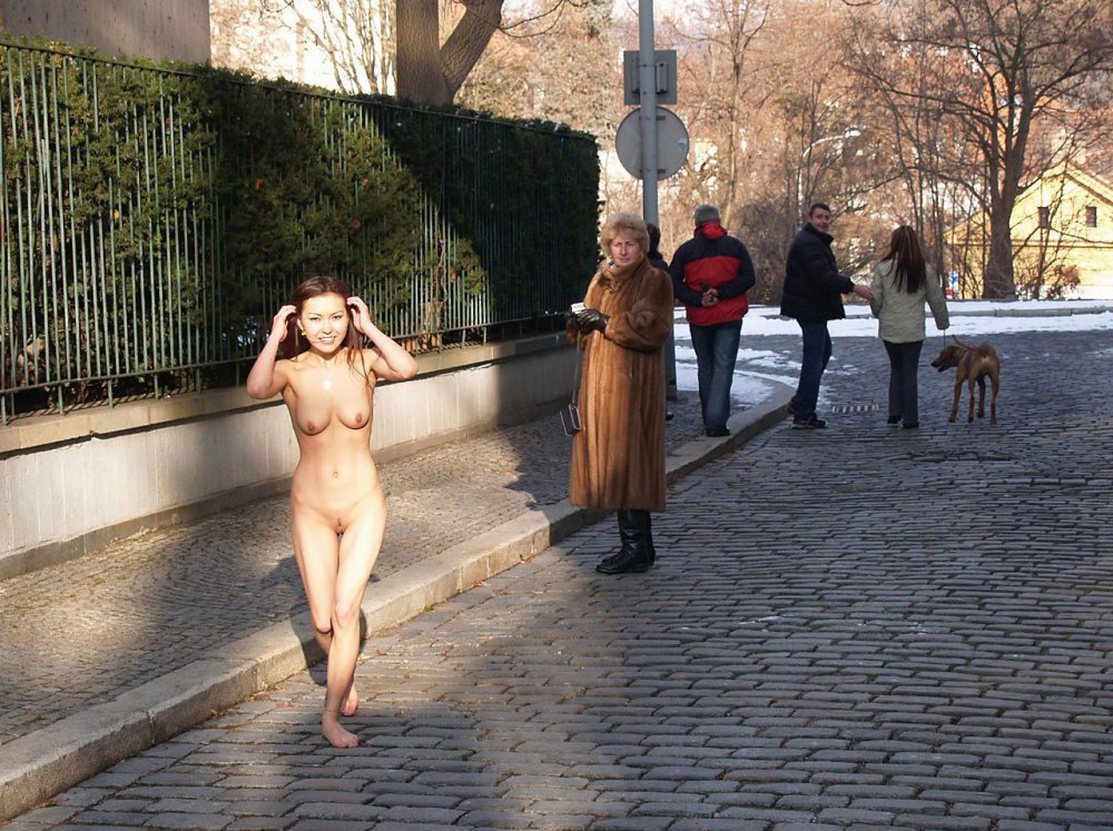 Exhibitionism in public