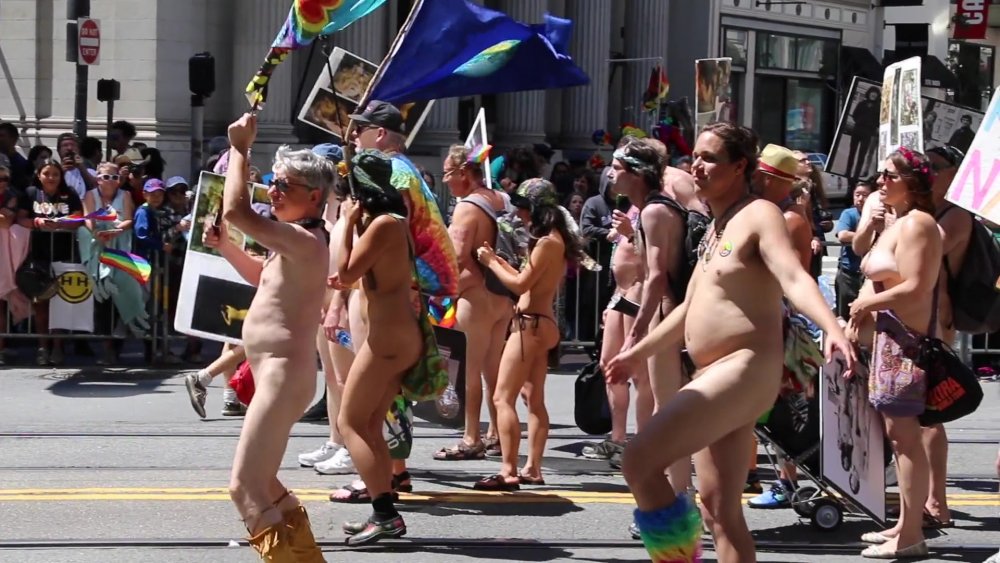 Body art festival naked