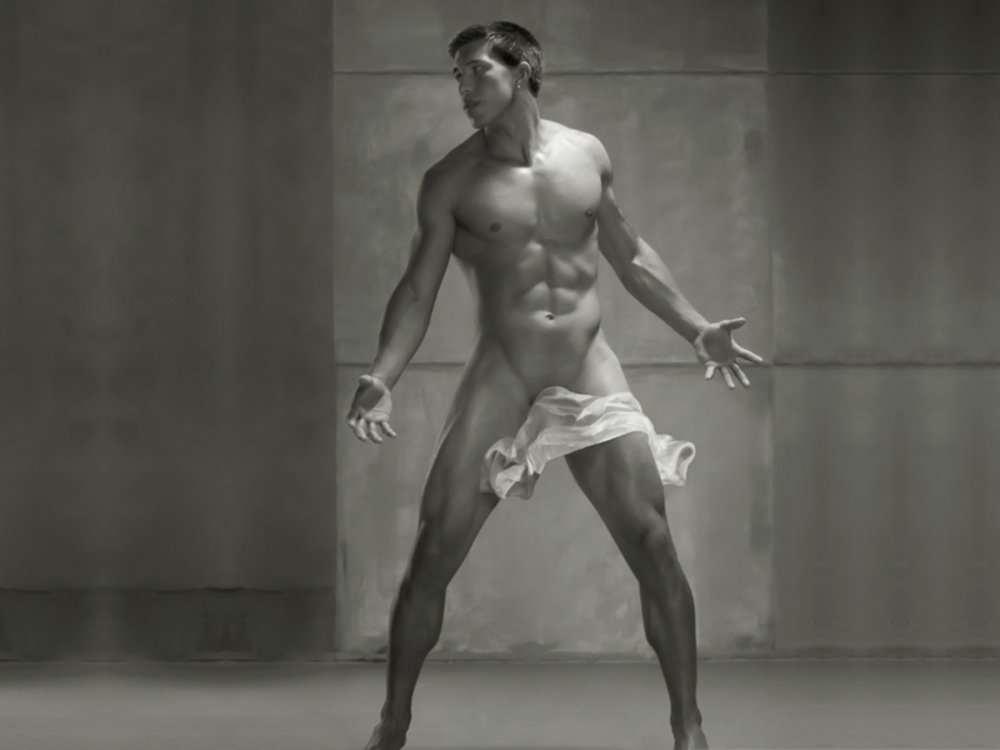 Beautiful slender naked guys