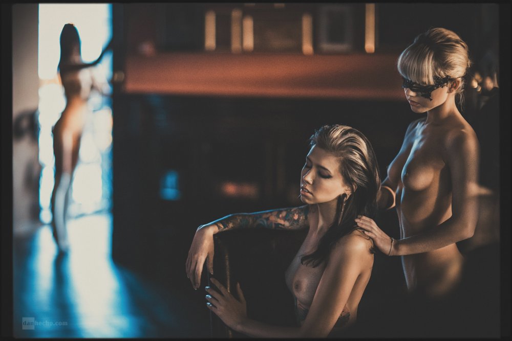 Beautiful naked female body