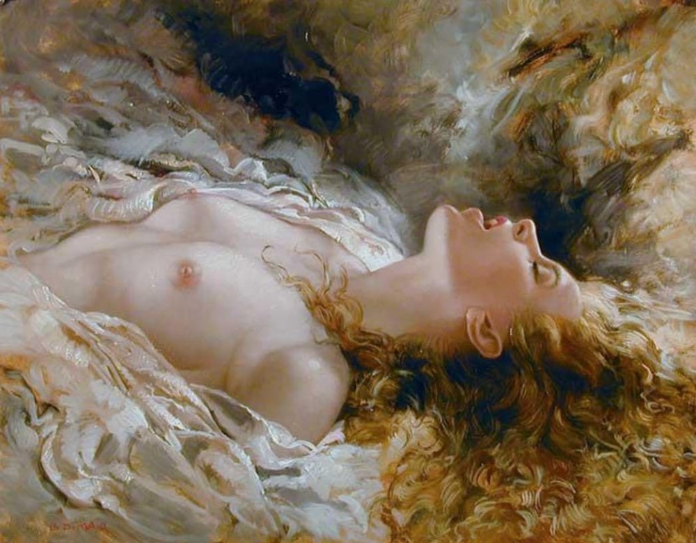 Bruno di Majo painting nude