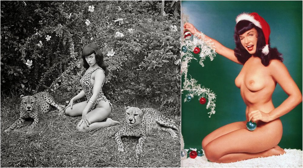 Betty Page player 1955