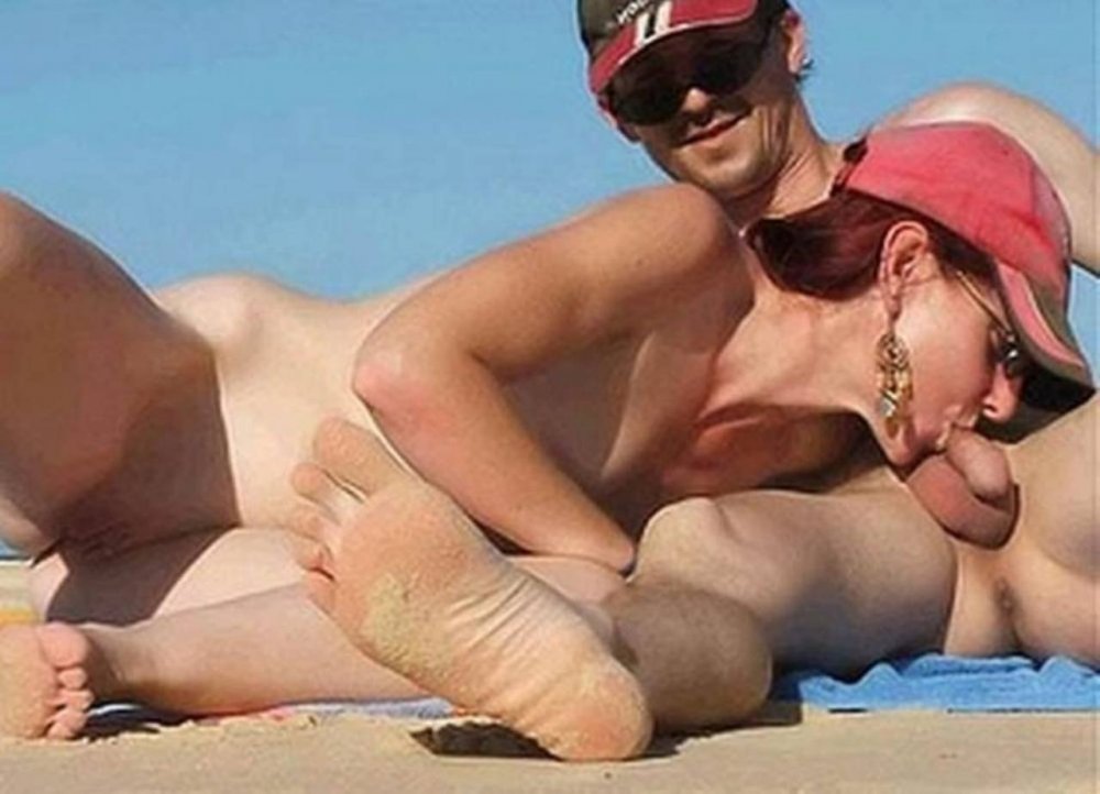 Uncontrolled erection on the beach