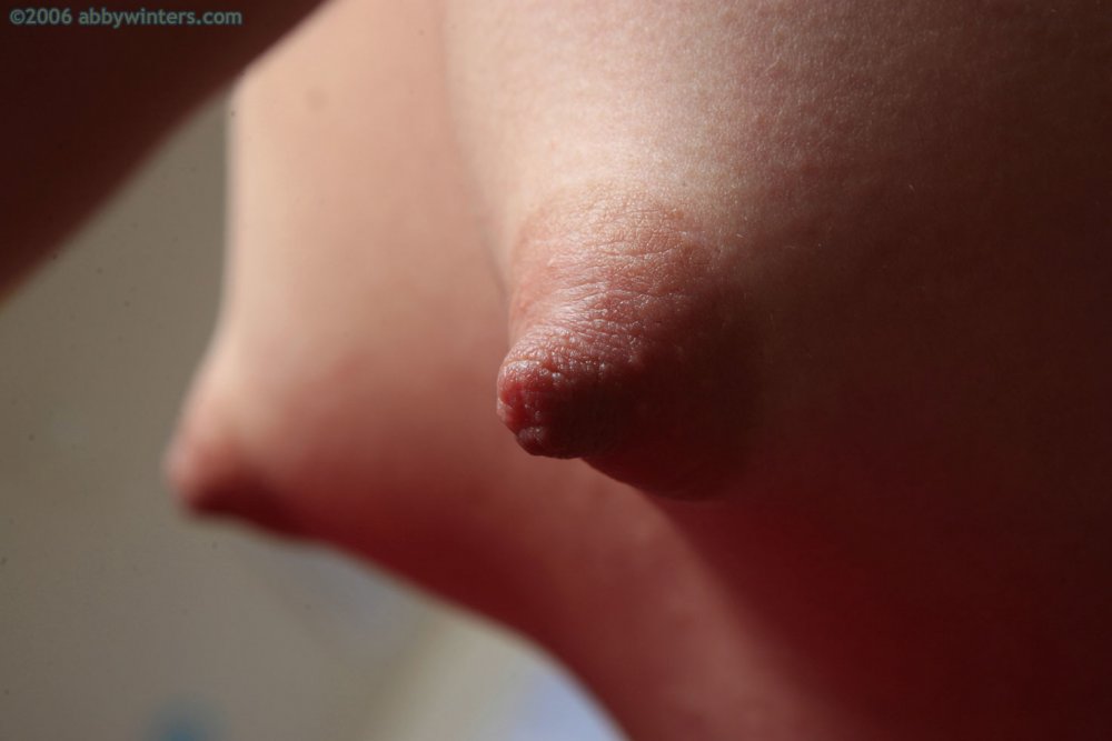 Large nipples close -up