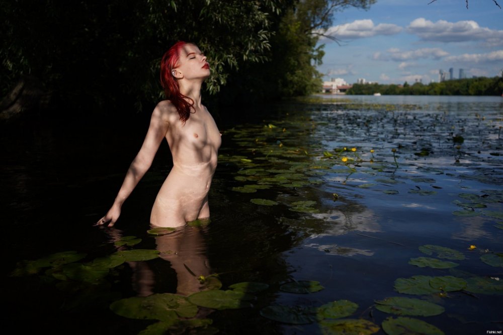 Beautiful naked female figures