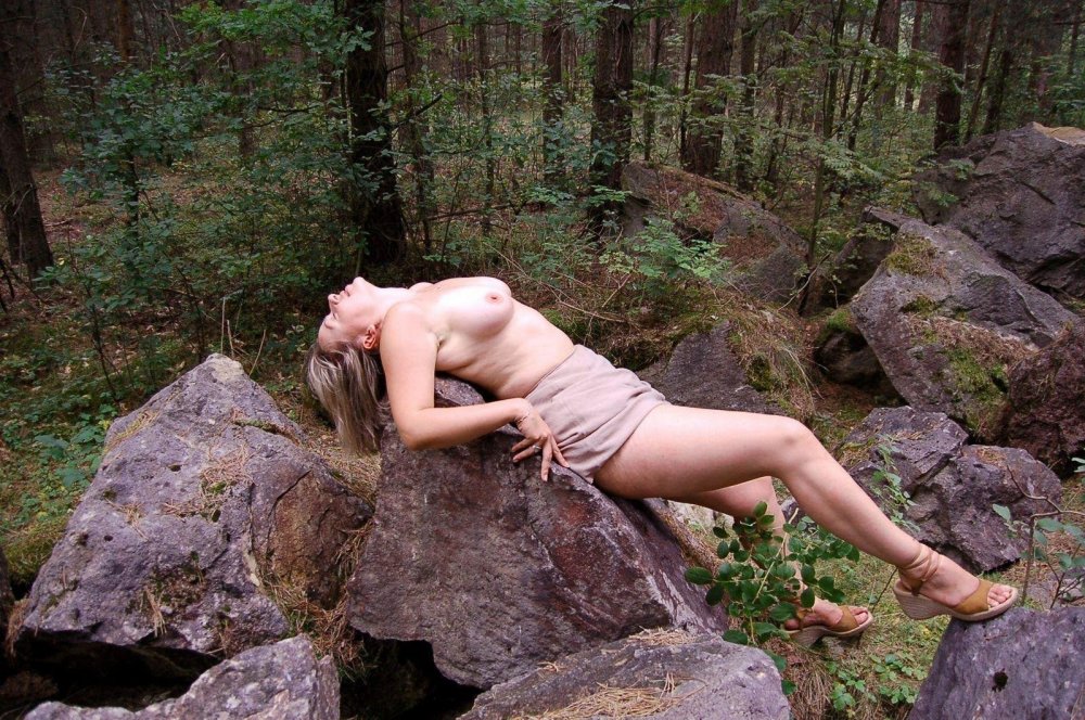 Mature hairy in nature