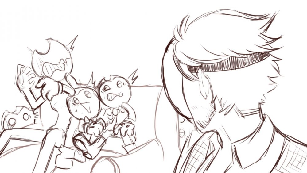 Bendy and Henry Yaoi