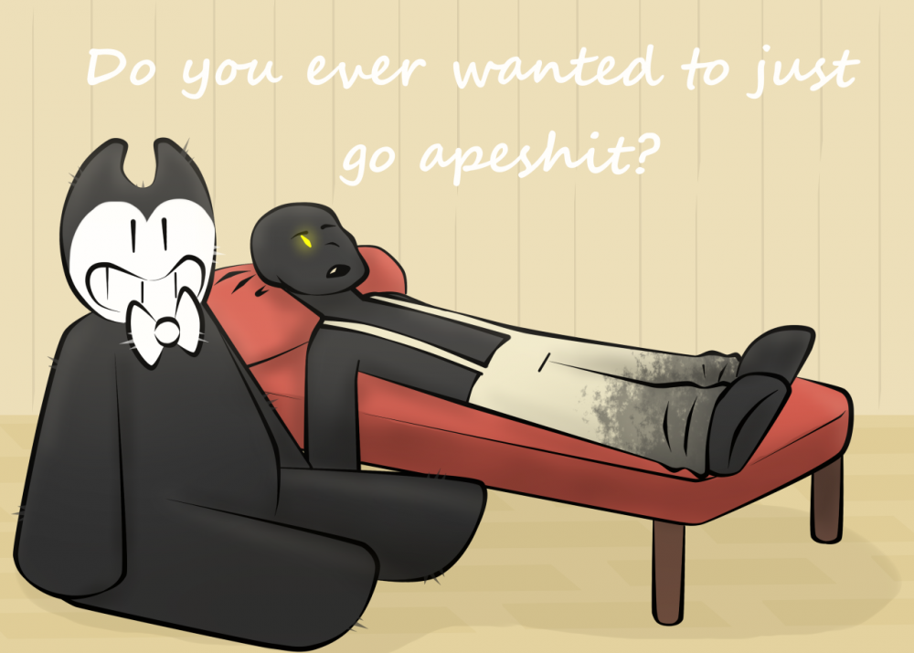 Henry and Joey from Bendy