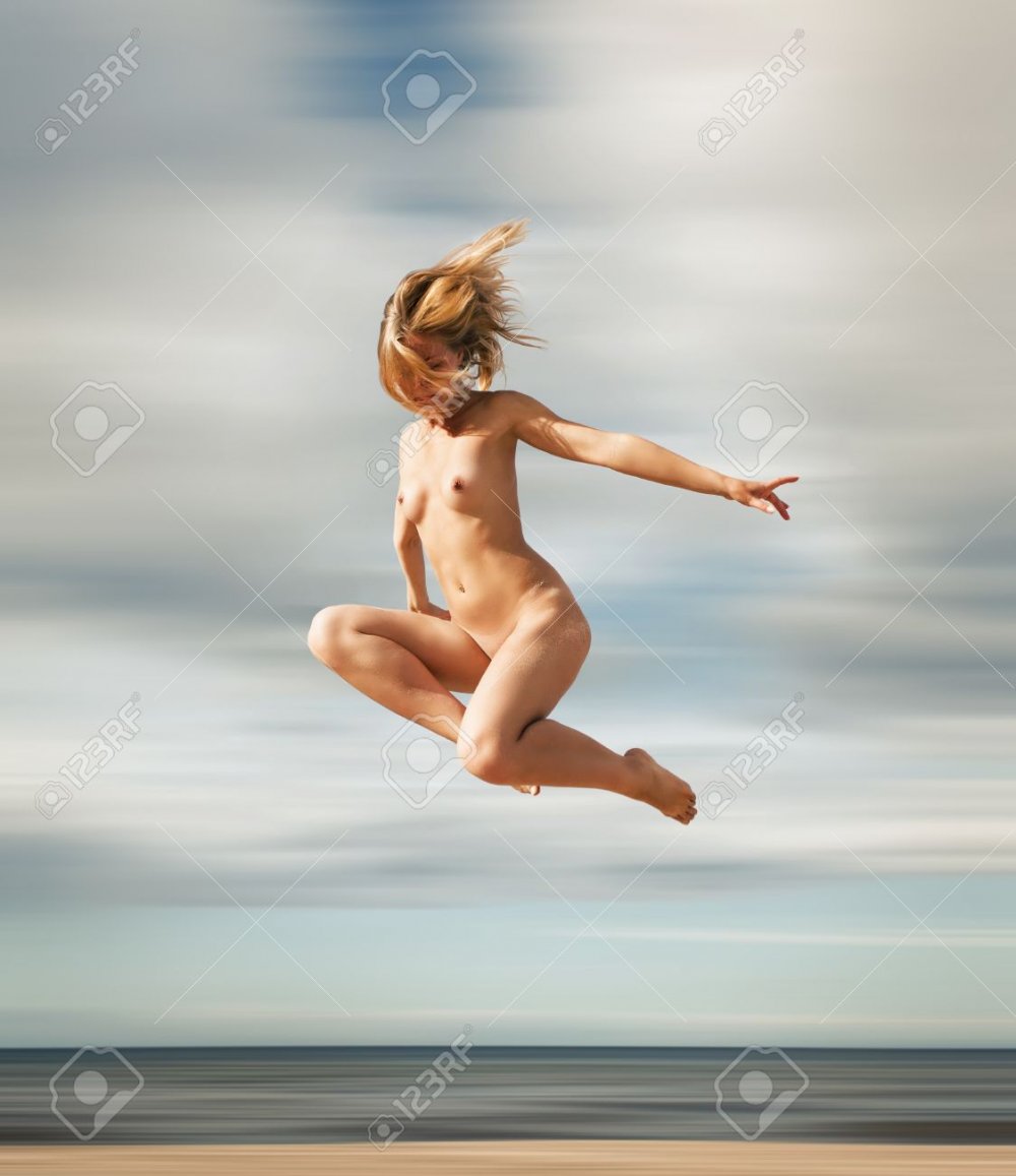 Female jumping
