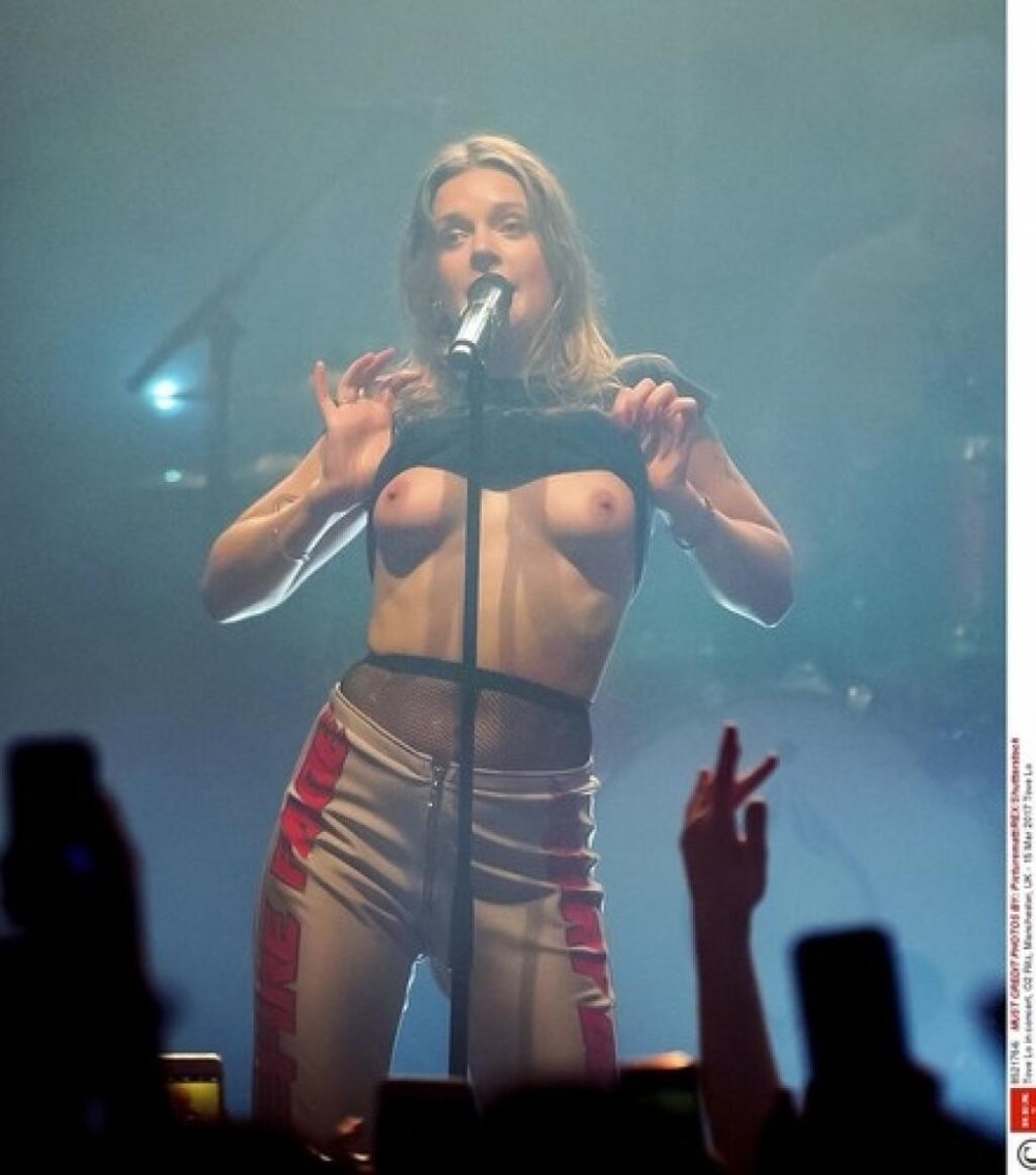 Naked Kinky singer Singer Concert Russia Live