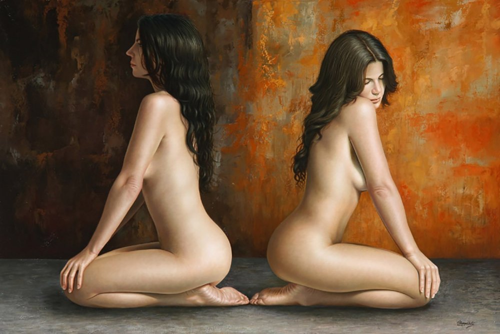 Naked women in art