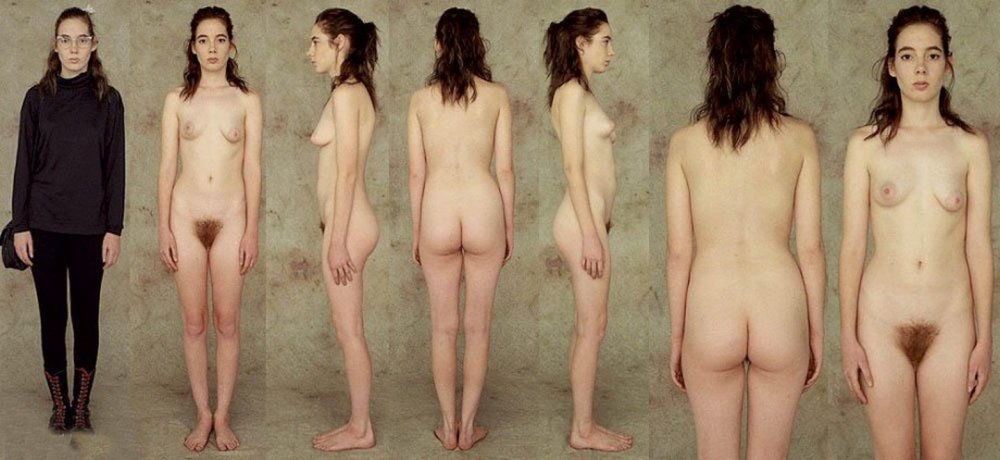 Naked women from different angles