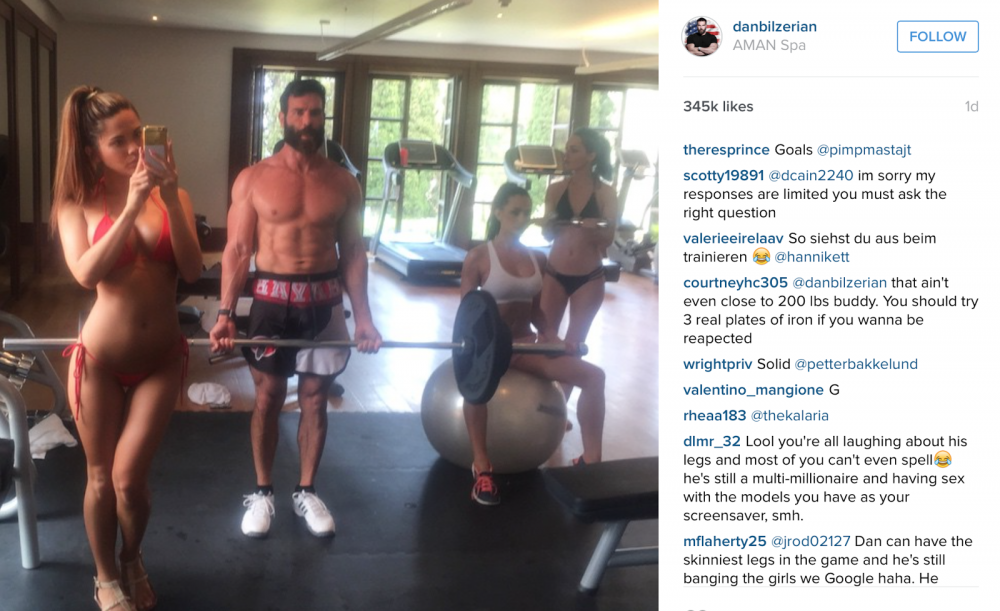 Dan Bilserian drain naked