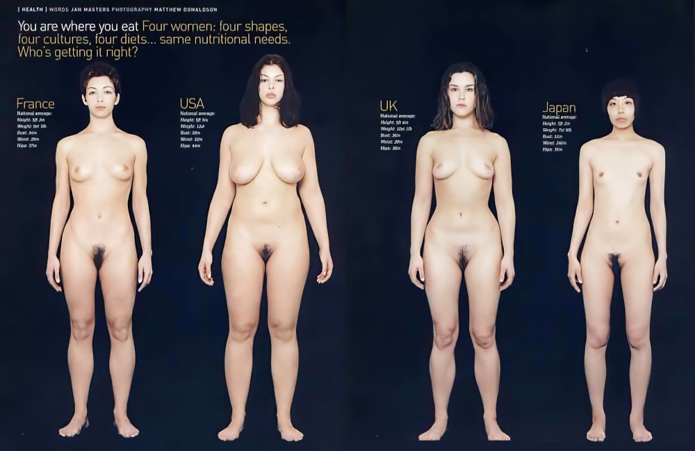 Unusual naked women