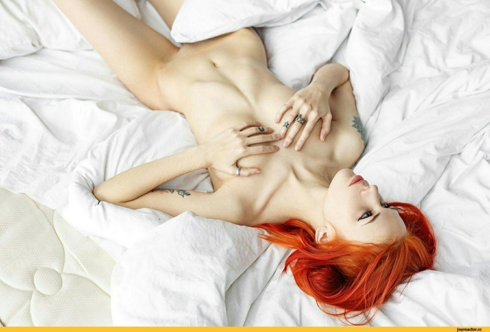 Art he is in a red girl nude