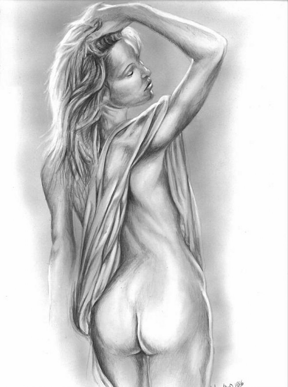 Color erotic sketches